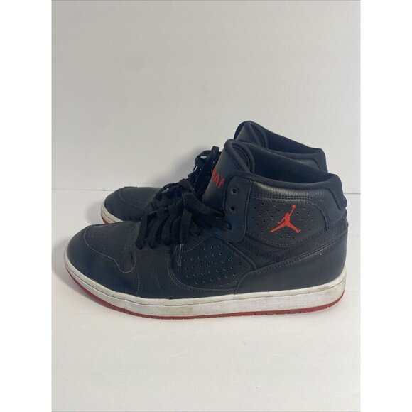 Nike Mens Air Jordan Access Shoes Black / Red Jumpman Size 10 main image 8